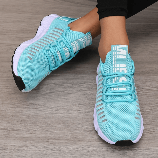 AirStride Breathable Mesh Sneakers Lightweight Soft Sole Sports Shoes For Jogging Walking And Casua 3