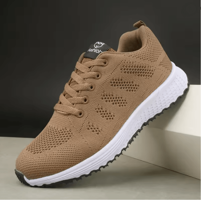 AirWeave Casual Knit Sneakers For Women Lightweight Breathable Walking Shoes 4