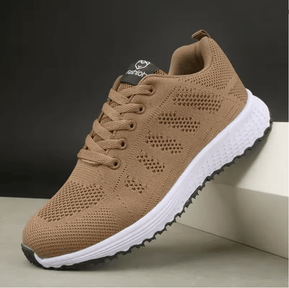 AirWeave Casual Knit Sneakers For Women Lightweight Breathable Walking Shoes 4