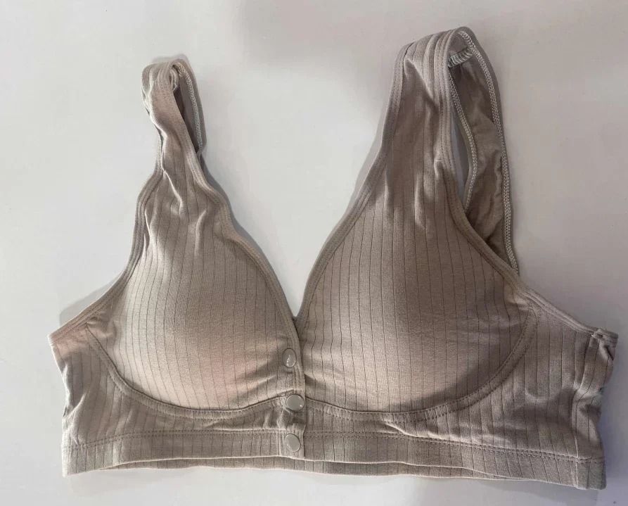 Breathable Cotton Nursing Bra With Front Opening For Breastfeeding Comfort 7