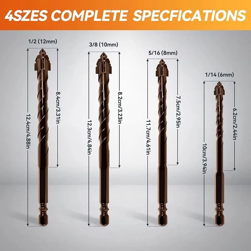 Durable High Strength Twist Drill Bit Set For Home And Professional Use 1
