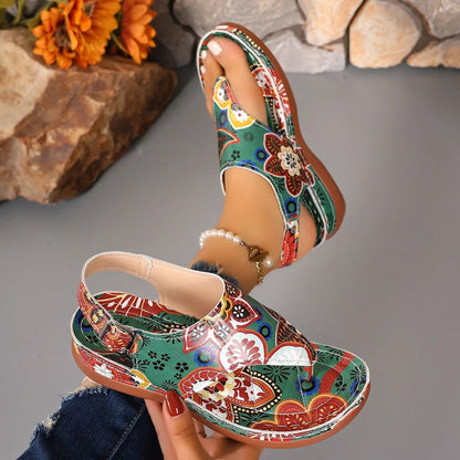 Summer Wedge Sandals For Women Comfortable Non Slip Beach Platform Shoes 1