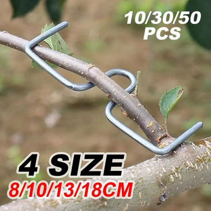 Heavy Duty Garden Branch Spreader Clips Set Reusable Limb Support Fixators for Fruit Trees and Vines
