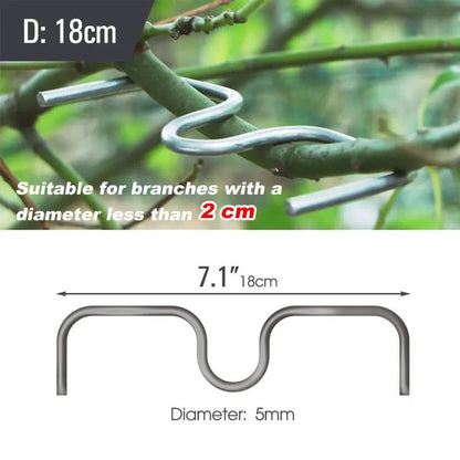 Heavy Duty Garden Branch Spreader Clips Set Reusable Limb Support Fixators For Fruit Trees And Vine 9