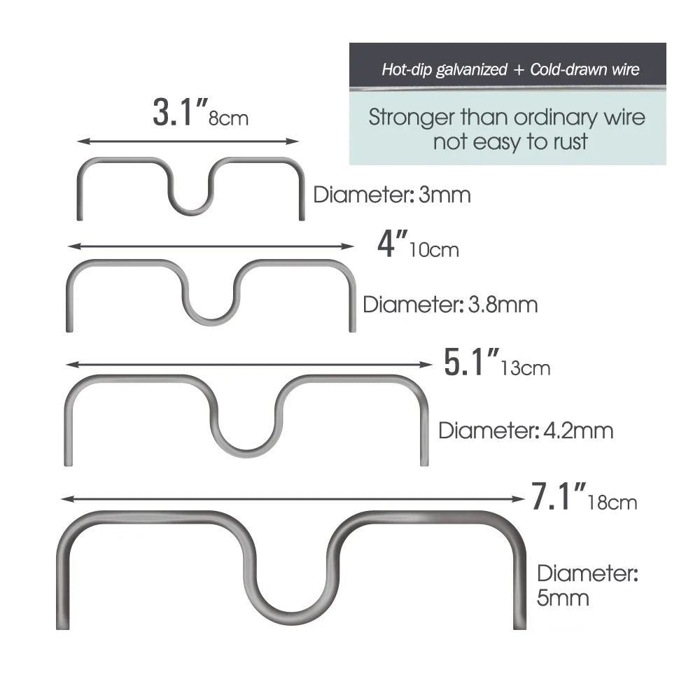 Heavy Duty Garden Branch Spreader Clips Set Reusable Limb Support Fixators For Fruit Trees And Vine 3