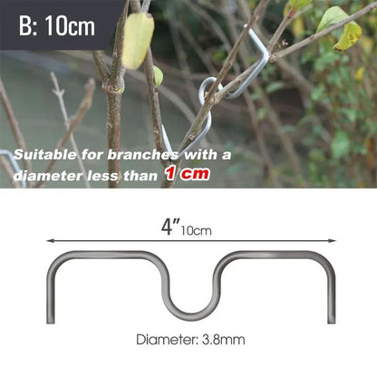 Heavy Duty Garden Branch Spreader Clips Set Reusable Limb Support Fixators For Fruit Trees And Vine 7