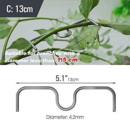 Heavy Duty Garden Branch Spreader Clips Set Reusable Limb Support Fixators For Fruit Trees And Vine 8