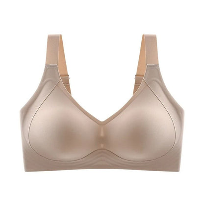 Womens Seamless Push Up Bra With Wireless Thin Cup And Plus Size Fit M To 6XL 6