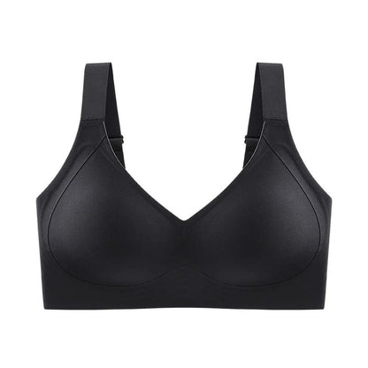 Womens Seamless Push Up Bra With Wireless Thin Cup And Plus Size Fit M To 6XL 7