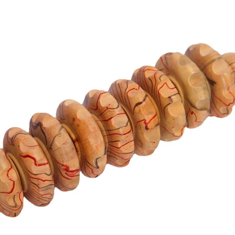 Wood Roller Massage Tool For Cellulite Relief And Body Shaping With Muscle Recovery Benefits 5