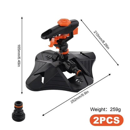 Upgraded 360 Degree Rotating Garden Water Sprinkler With Adjustable Angle And Large Coverage 7