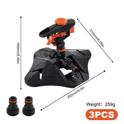 Upgraded 360 Degree Rotating Garden Water Sprinkler With Adjustable Angle And Large Coverage 8