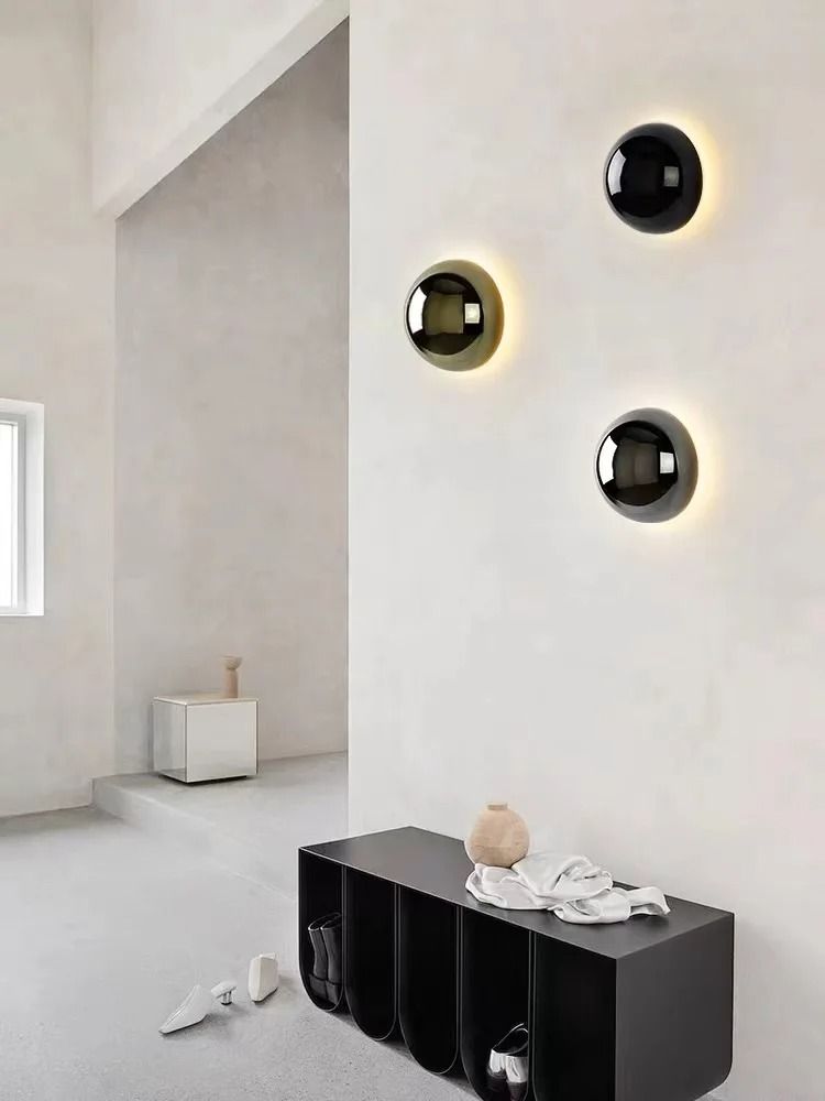 Modern Minimalist Silver Wall Lamp For Bedroom And Hallway Lighting 4