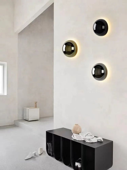 Modern Minimalist Silver Wall Lamp For Bedroom And Hallway Lighting 4