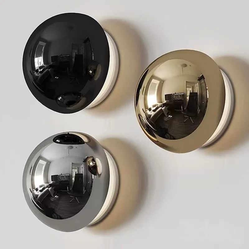 Modern Minimalist Silver Wall Lamp For Bedroom And Hallway Lighting 5