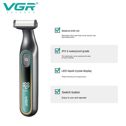 VGR Shaver Professional Waterproof Electric Razor For Men V360 1