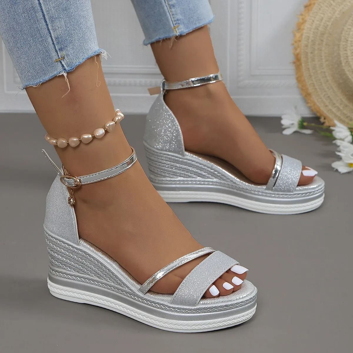 Womens Platform Wedge Sandals For Summer Comfort And Style 2