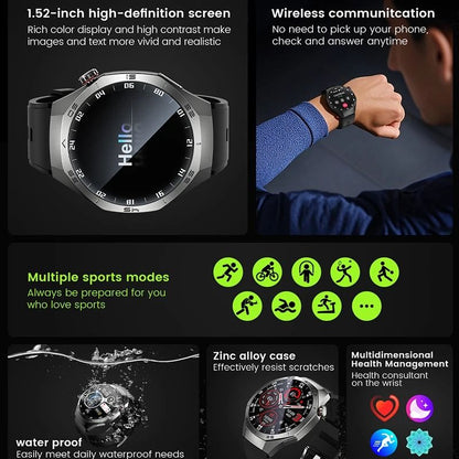 Smart Fitness Watch With AMOLED Display And Bluetooth Calling 1