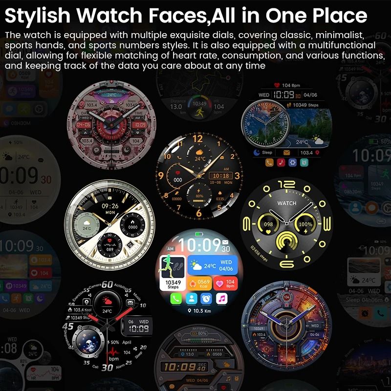 Smart Fitness Watch With AMOLED Display And Bluetooth Calling 2
