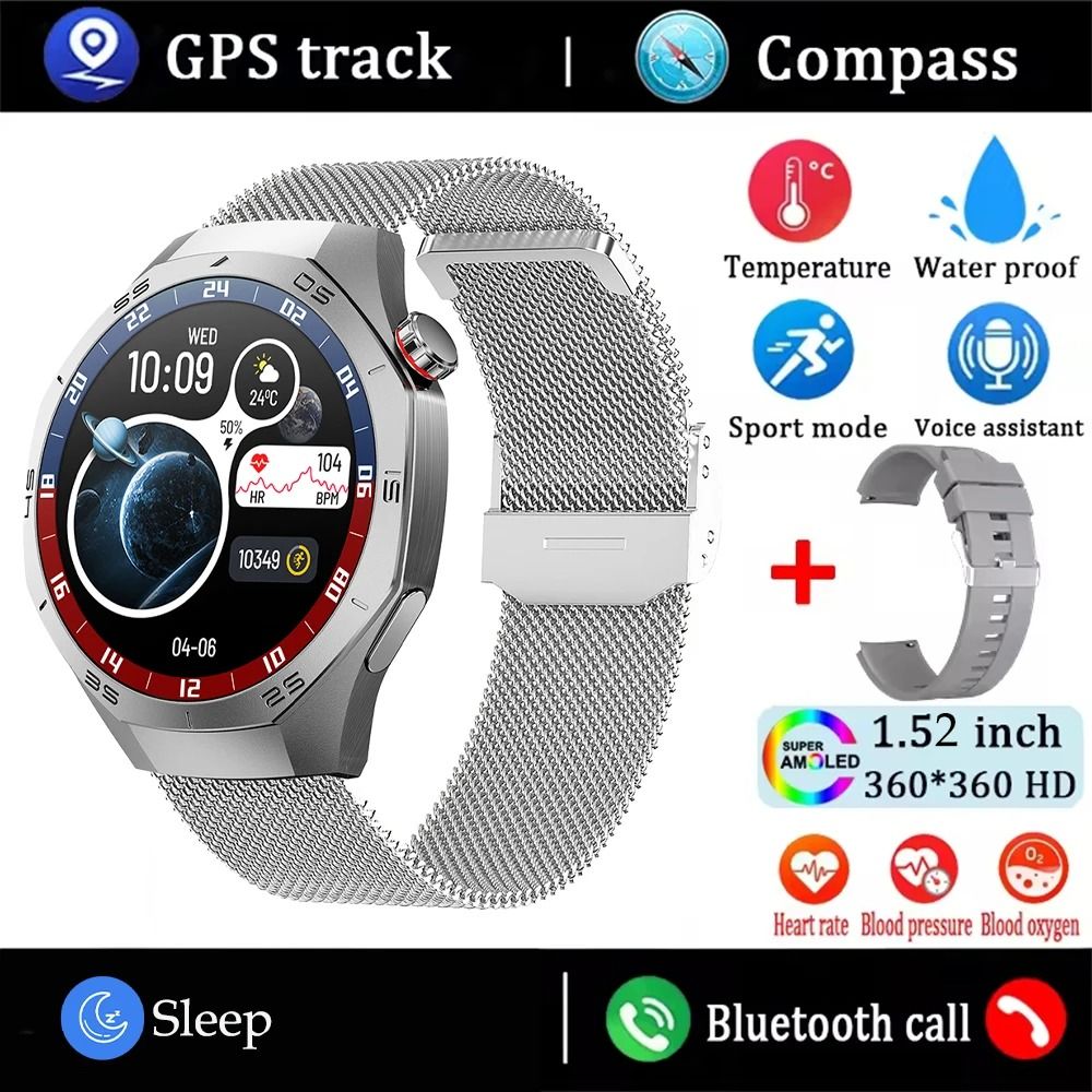 Smart Fitness Watch With AMOLED Display And Bluetooth Calling 10