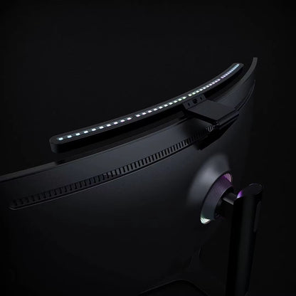 LYMAX RA97 Curved Monitor Light Bar With RGB Music Sync EyeCare LED Strip For Gaming PCs 1
