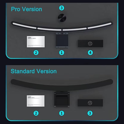 LYMAX RA97 Curved Monitor Light Bar With RGB Music Sync EyeCare LED Strip For Gaming PCs 2