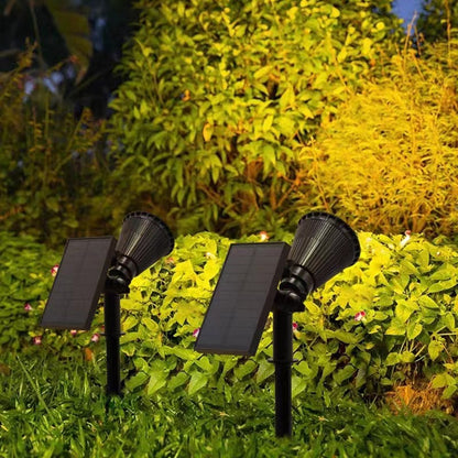 Adjustable Spotlight Solar 18 LED Outdoor Lamp Waterproof Garden Tree Lights Solar Powered Yard Dec 4