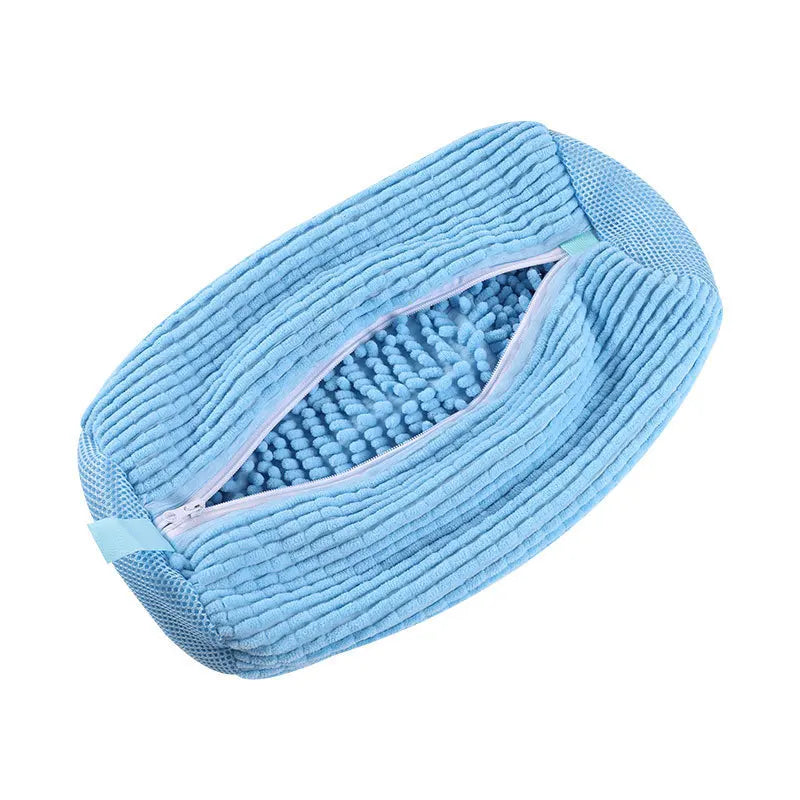 Shoe Laundry Bag, Tear-Resistant Padded Net Protector for Machine Washing, Polyester Nylon Wash Bags for Shoes