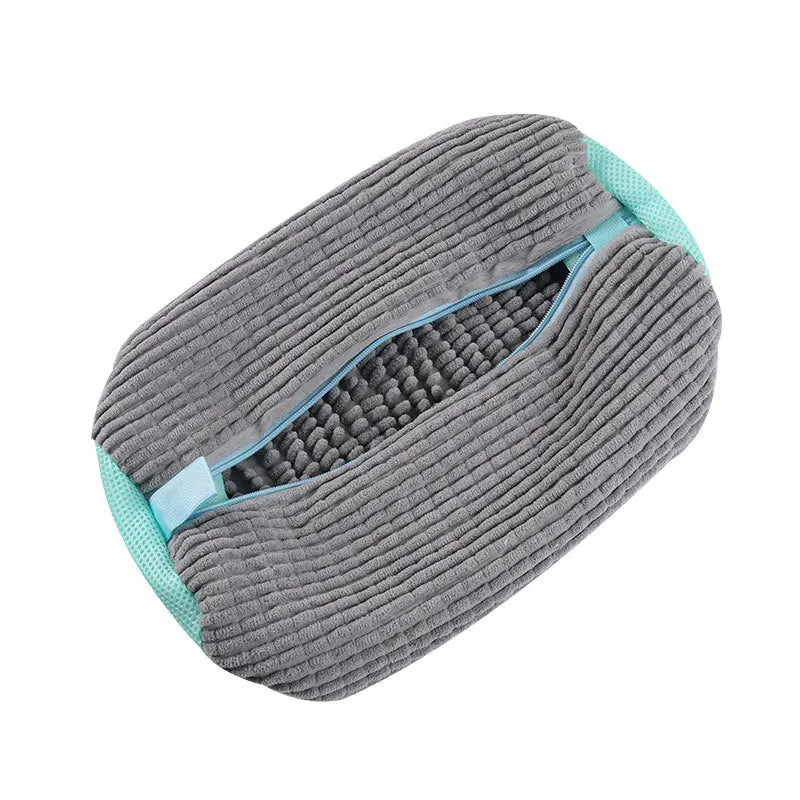 Shoe Laundry Bag, Tear-Resistant Padded Net Protector for Machine Washing, Polyester Nylon Wash Bags for Shoes