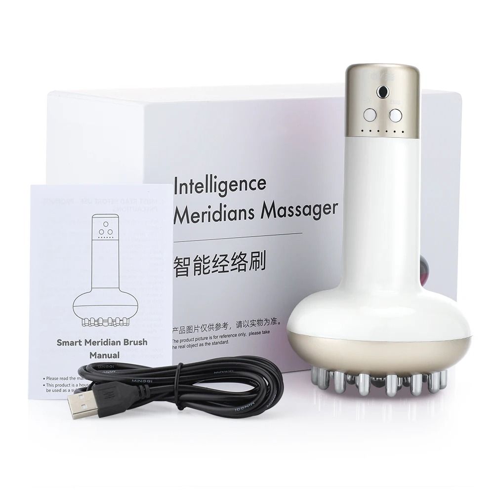 Wireless Heated Guasha Massager For Body Shaping And Lymphatic Drainage 7