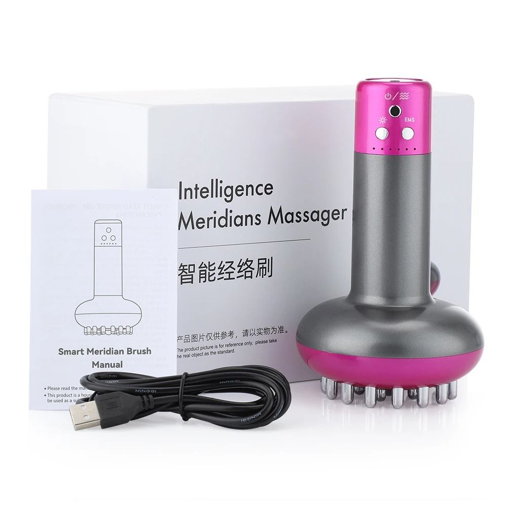 Wireless Heated Guasha Massager For Body Shaping And Lymphatic Drainage 8
