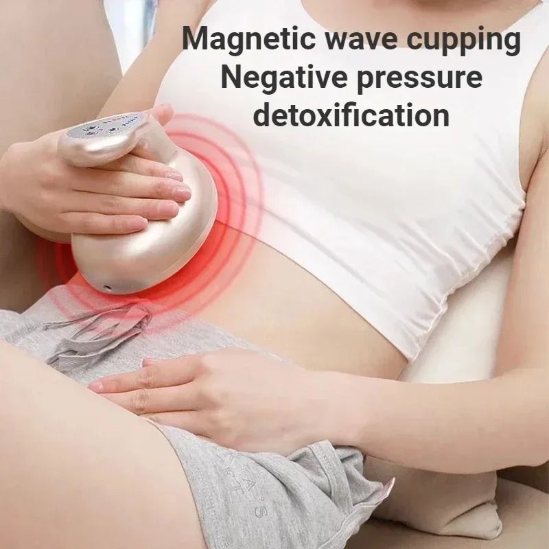 Electric Heating Cupping Therapy Set For Back Legs And AntiCellulite Massage 2