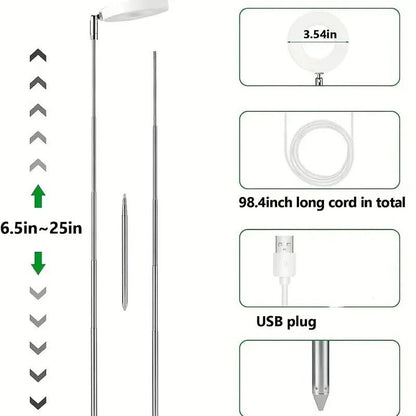 LED Grow Light For Indoor Plants With Adjustable Brightness And Timer 3