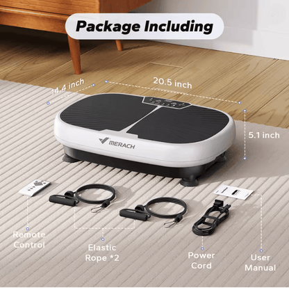 MERACH EMS Vibration Plate For Lymphatic Drainage Pain Relief Weight Loss 4