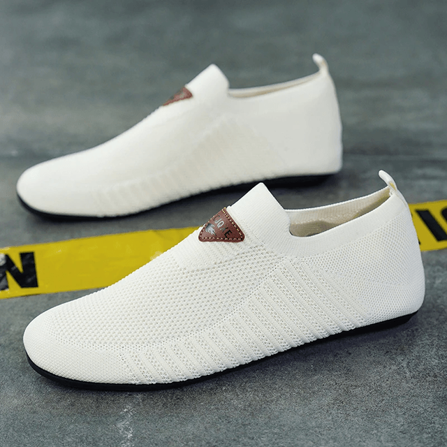 YRZL Mesh Driving Loafers Lightweight Breathable Slip On Shoes 5