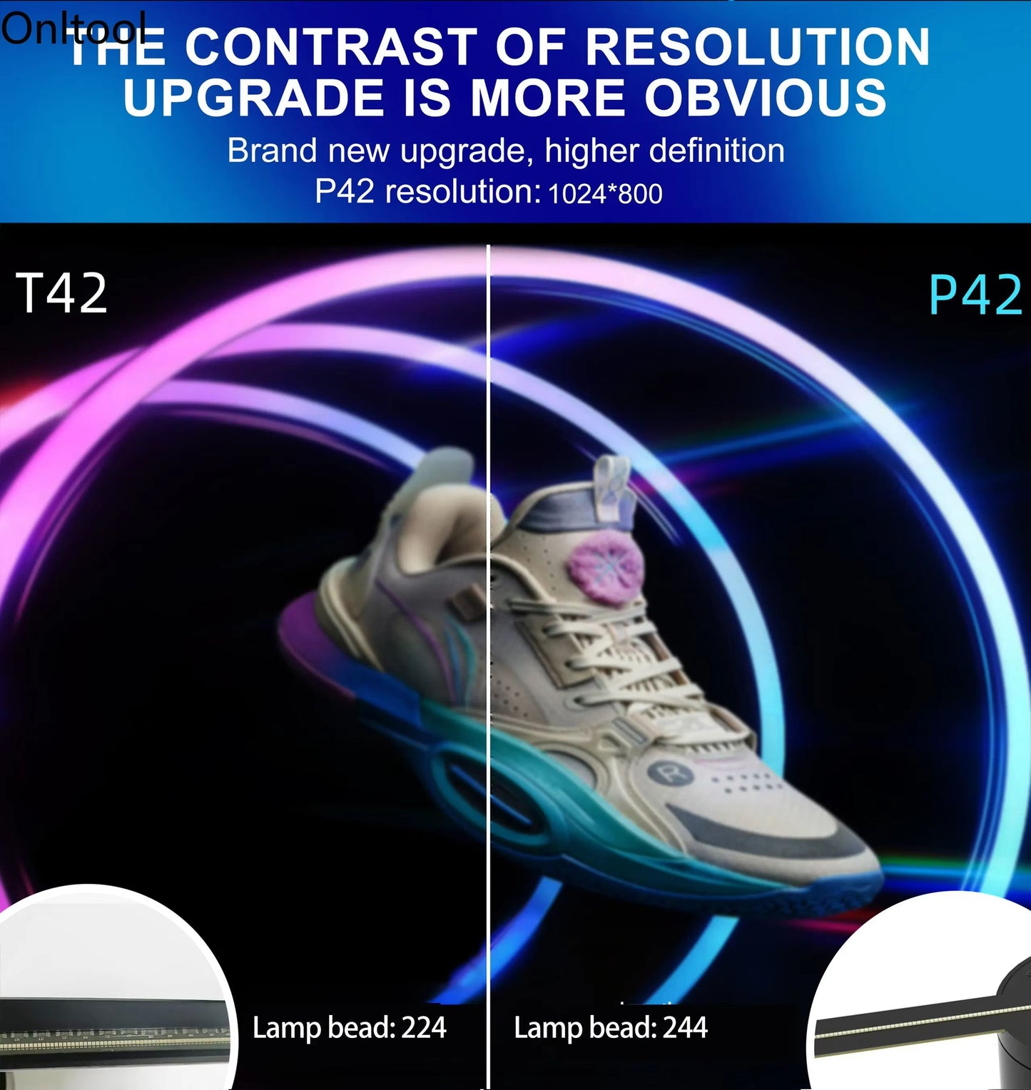 AirStream Pro 3D Hologram Fan Display  WiFi Holographic Projector For EyeCatching LED Sign Advertis 3