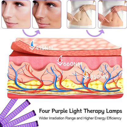 Ultraviolet Tanning And Skin Care Lamp With Tripod And 60W Purple Light 2