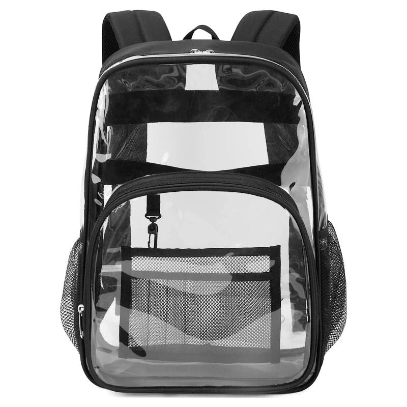Clear Waterproof Backpack with Large Capacity for School and Trave