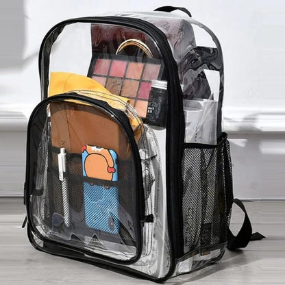 Clear Waterproof Backpack With Large Capacity For School And Trave 1