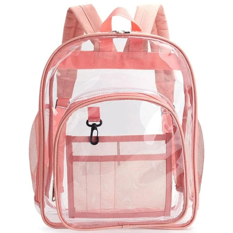 Clear Waterproof Backpack With Large Capacity For School And Trave 8