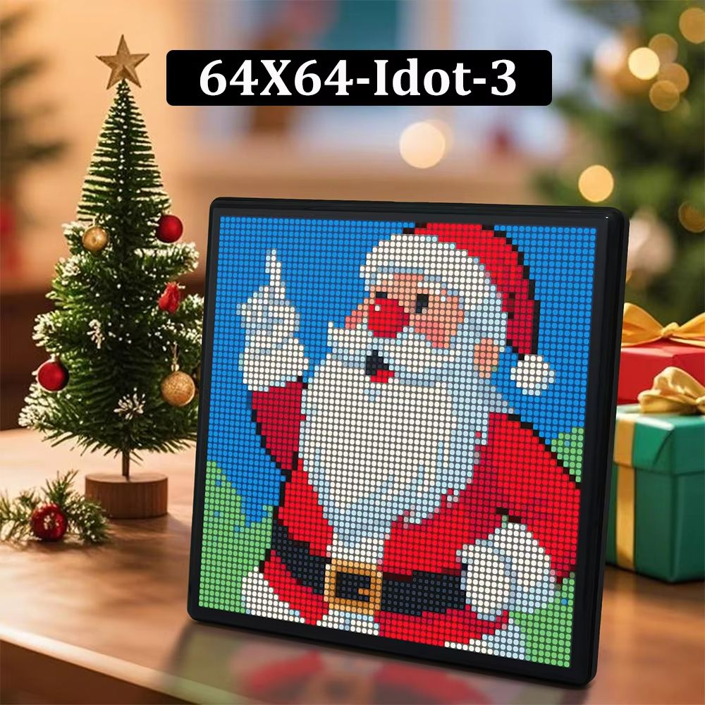 AirPix Creative Programmable LED Pixel Display  App Controlled RGB Pixel Art Panel For DIY Digital  9