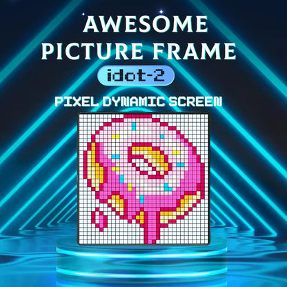AirPix Creative Programmable LED Pixel Display  App Controlled RGB Pixel Art Panel For DIY Digital  1