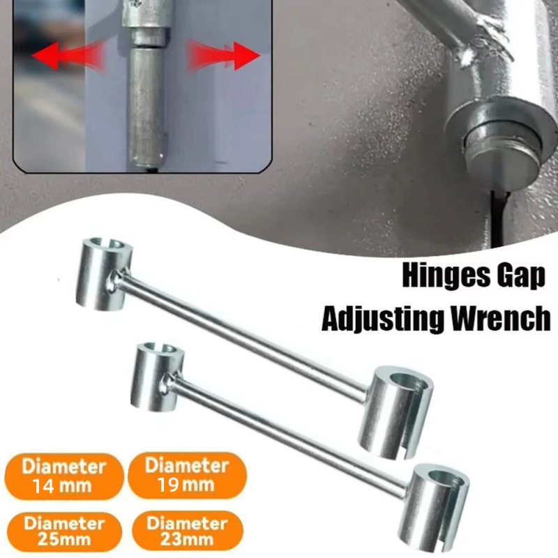 Door Hinge Adjustment Hand Tool Adjustable Wrench Tool For Fixing Sagging  Misaligned Doors 4