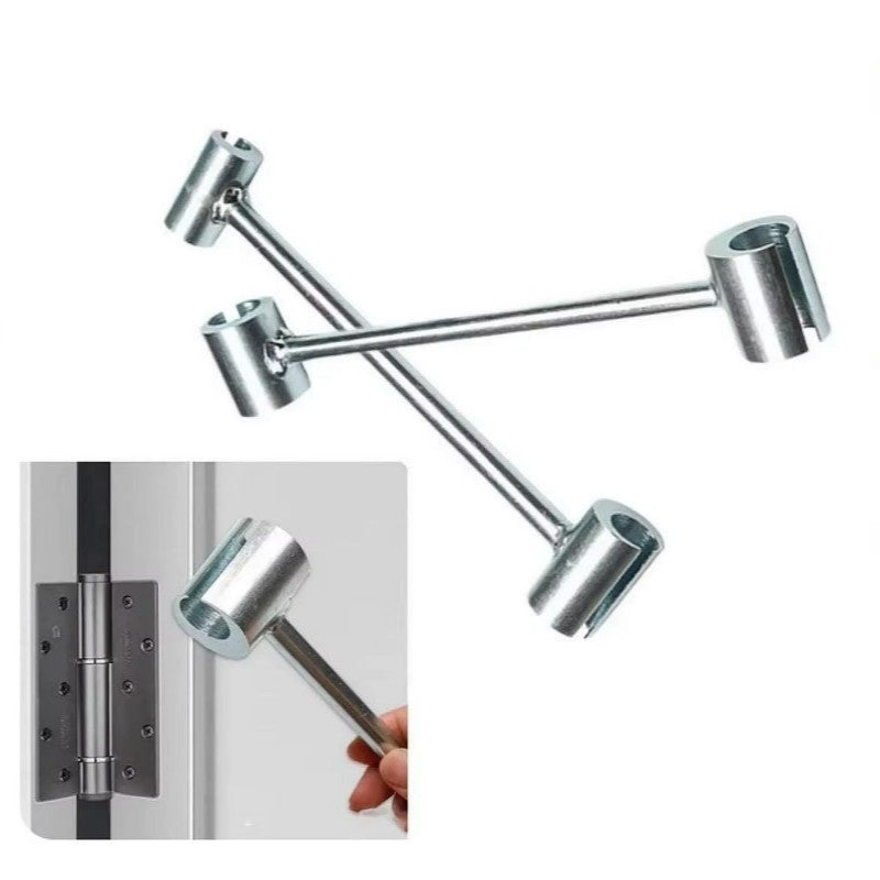 Door Hinge Adjustment Hand Tool Adjustable Wrench Tool For Fixing Sagging  Misaligned Doors 5