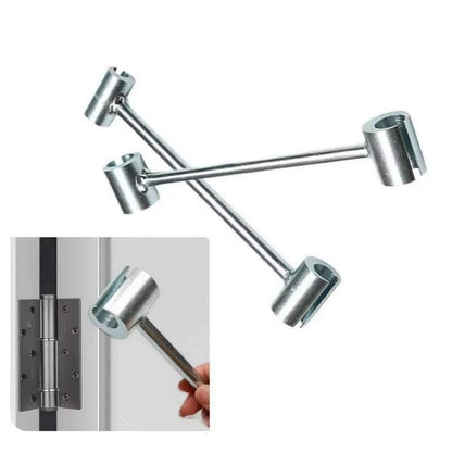 Door Hinge Adjustment Hand Tool Adjustable Wrench Tool For Fixing Sagging  Misaligned Doors 5