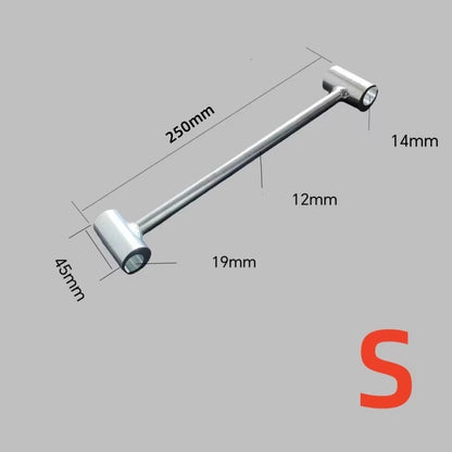 Door Hinge Adjustment Hand Tool Adjustable Wrench Tool For Fixing Sagging  Misaligned Doors 6