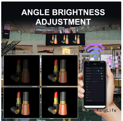 ClearView Pro 3D Hologram Fan Display  WiFi Holographic Projector For Stunning Commercial Hologram  2