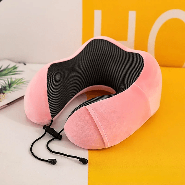 RestEase Memory Foam Travel Neck Pillow Cervical Support 4
