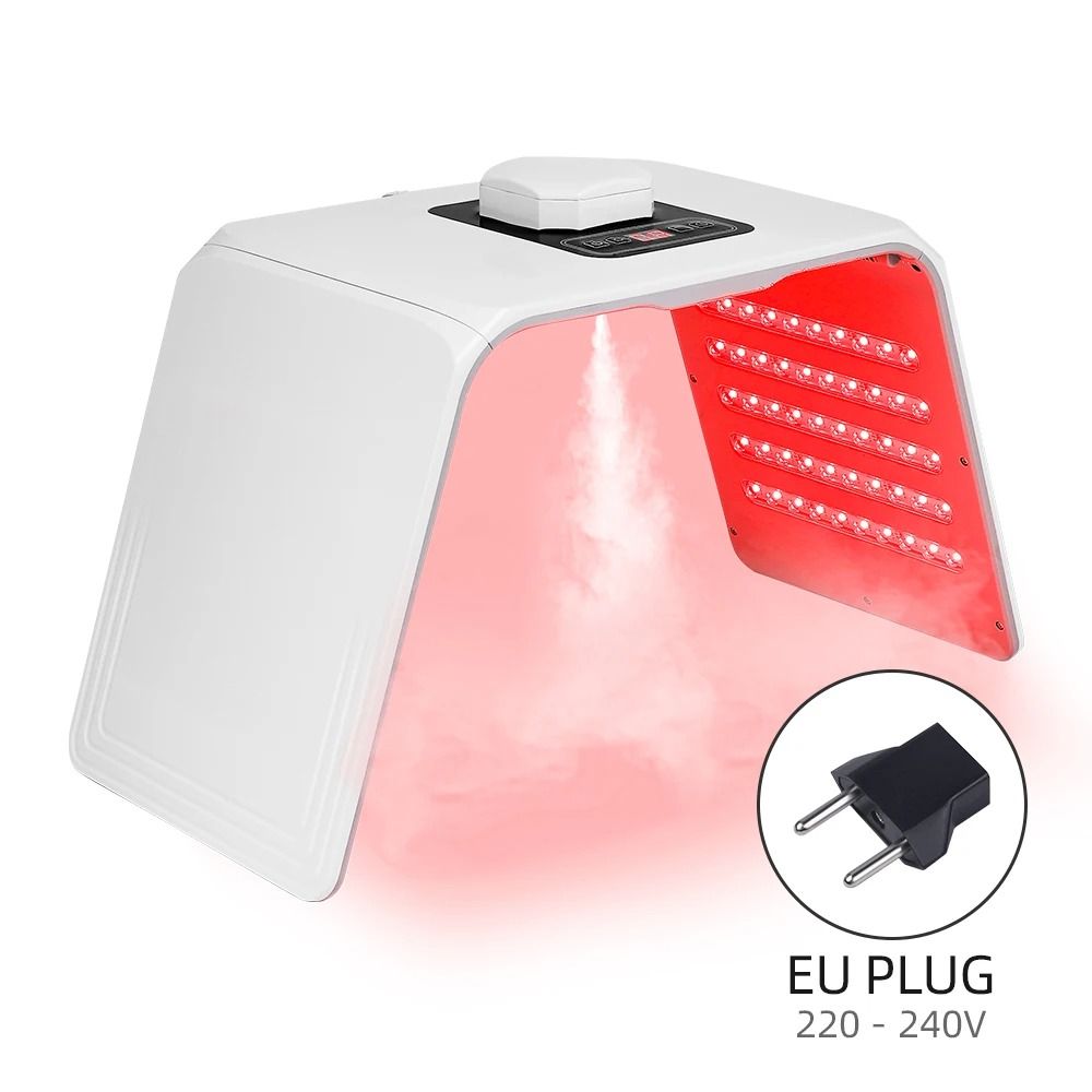 LED Photon Facial Therapy Machine With Nano Spray For Anti Aging And Skin Rejuvenation 7