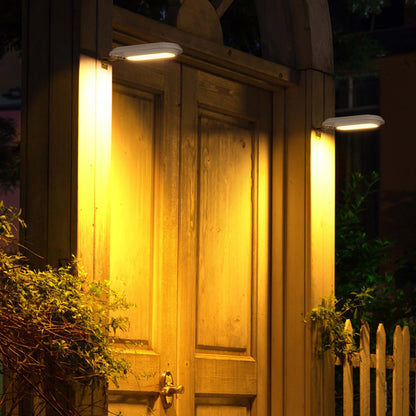 Waterproof Solar Outdoor Wall Lamps, Gutter Lights for Yard, Garden, Porch, Patio, Landscape, Home Decoration Fixtures